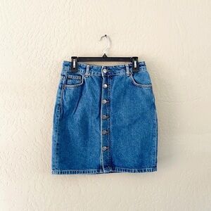 JUST Denim Button‎ Up ‘Pauline Skirt’
